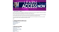 Desktop Screenshot of learnaccessnow.com